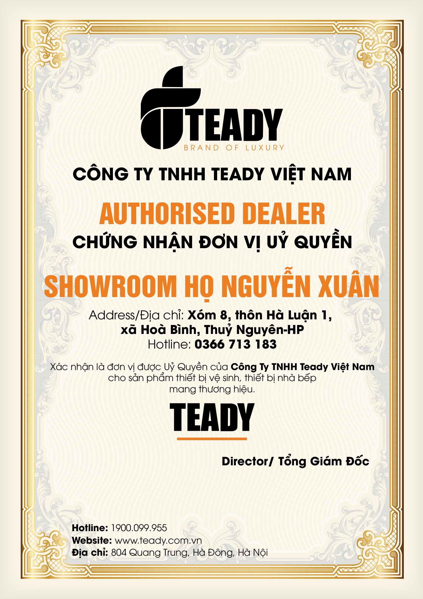 SHOWROOM HỌ NGUYỄN XUÂN